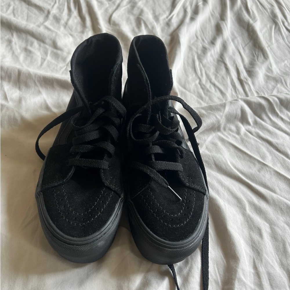 Vans Black High-Top Sneakers